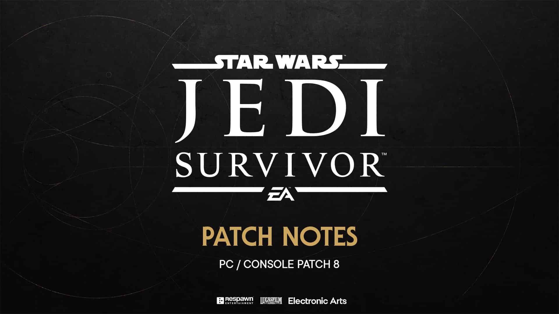 Star Wars Jedi: Survivor Update 1.000.011 untuk Patch 8 Menambah Ciri Baharu 11 Januari Ini