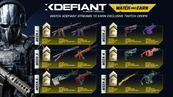 XDefiant Twitch Menggugurkan Ganjaran untuk Pra-Musim Didedahkan; Kami Akan Mendapat Satu Peta Sebulan dan Bukan Semua Sekaligus untuk Musim Baharu Disahkan