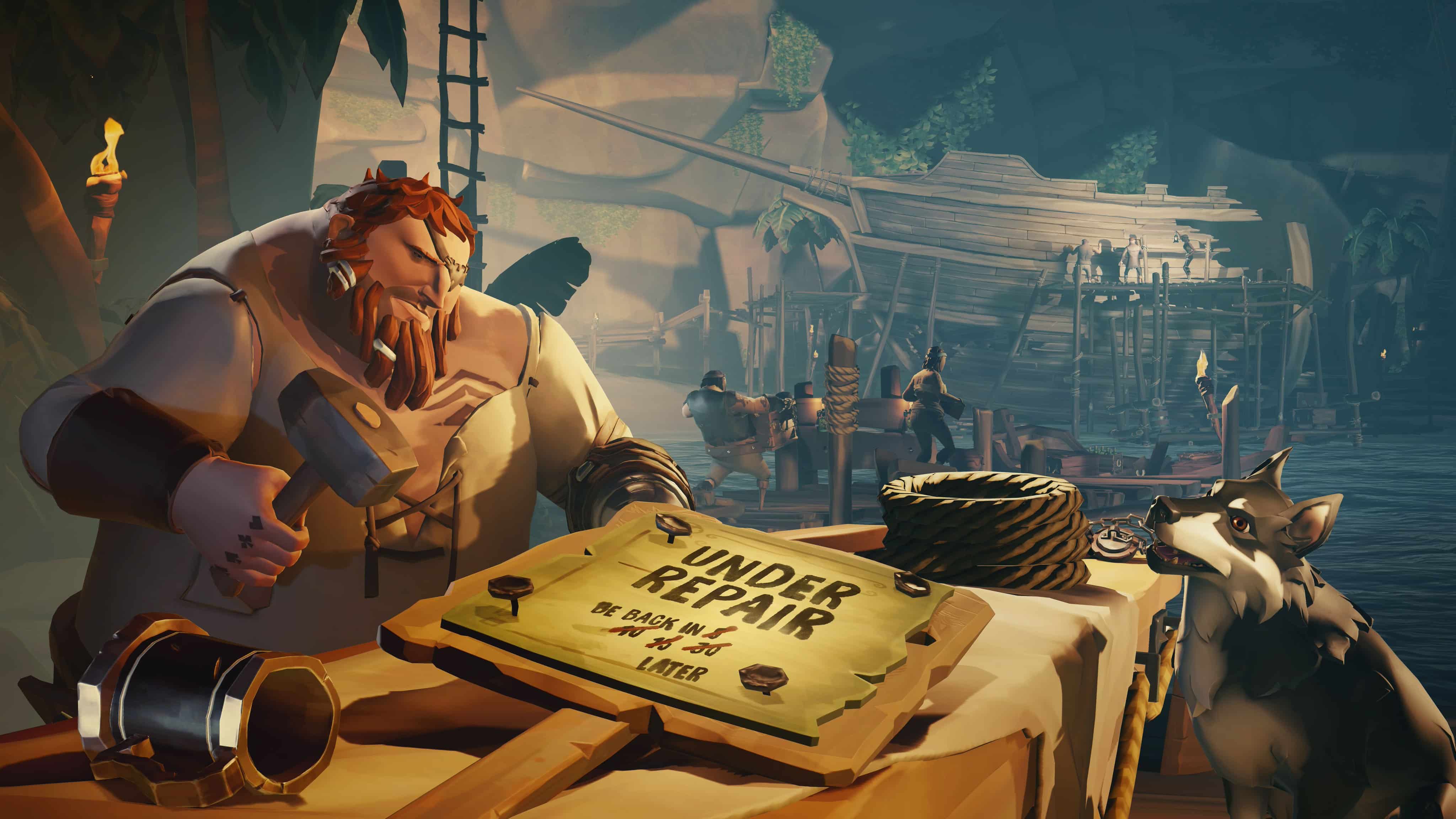 Kemas Kini Sea of Thieves 1.311.937 Dikeluarkan apabila Pelayan Dihapuskan 20 Jun Ini