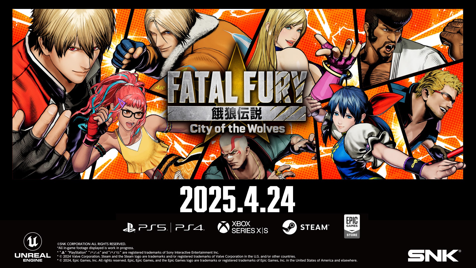 Fatal Fury: City of Wolves Melancarkan 24 April dan Menampilkan 17 Fighters semasa Pelancaran, Bonus Pra-Tempahan, Ciri-ciri Didedahkan