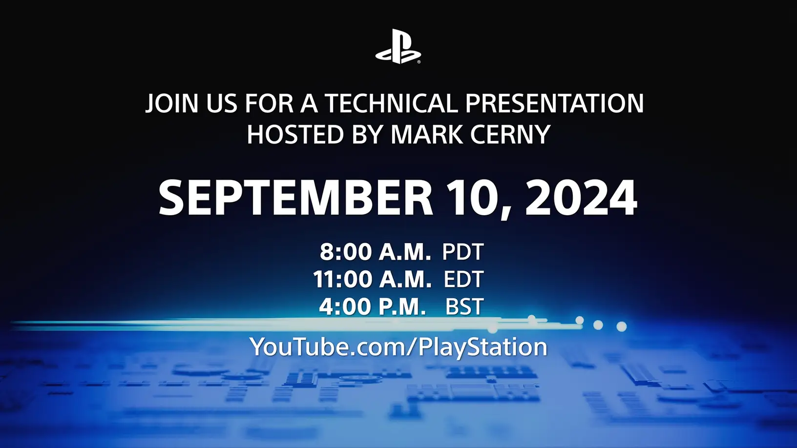 PS5 Pro 将于 9 月 10 日发布，由 Mark Cerny 进行“技术演示”