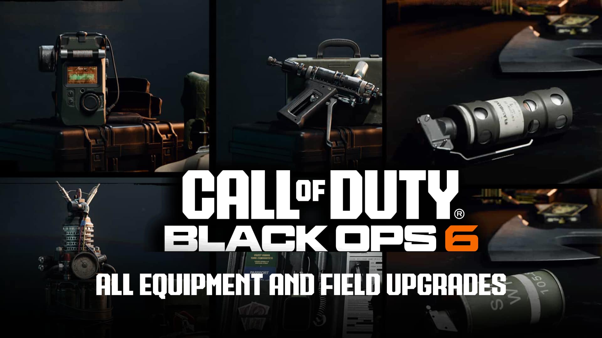 Call of Duty: Black Ops 6 Equipment and Field Naik Taraf Intel 