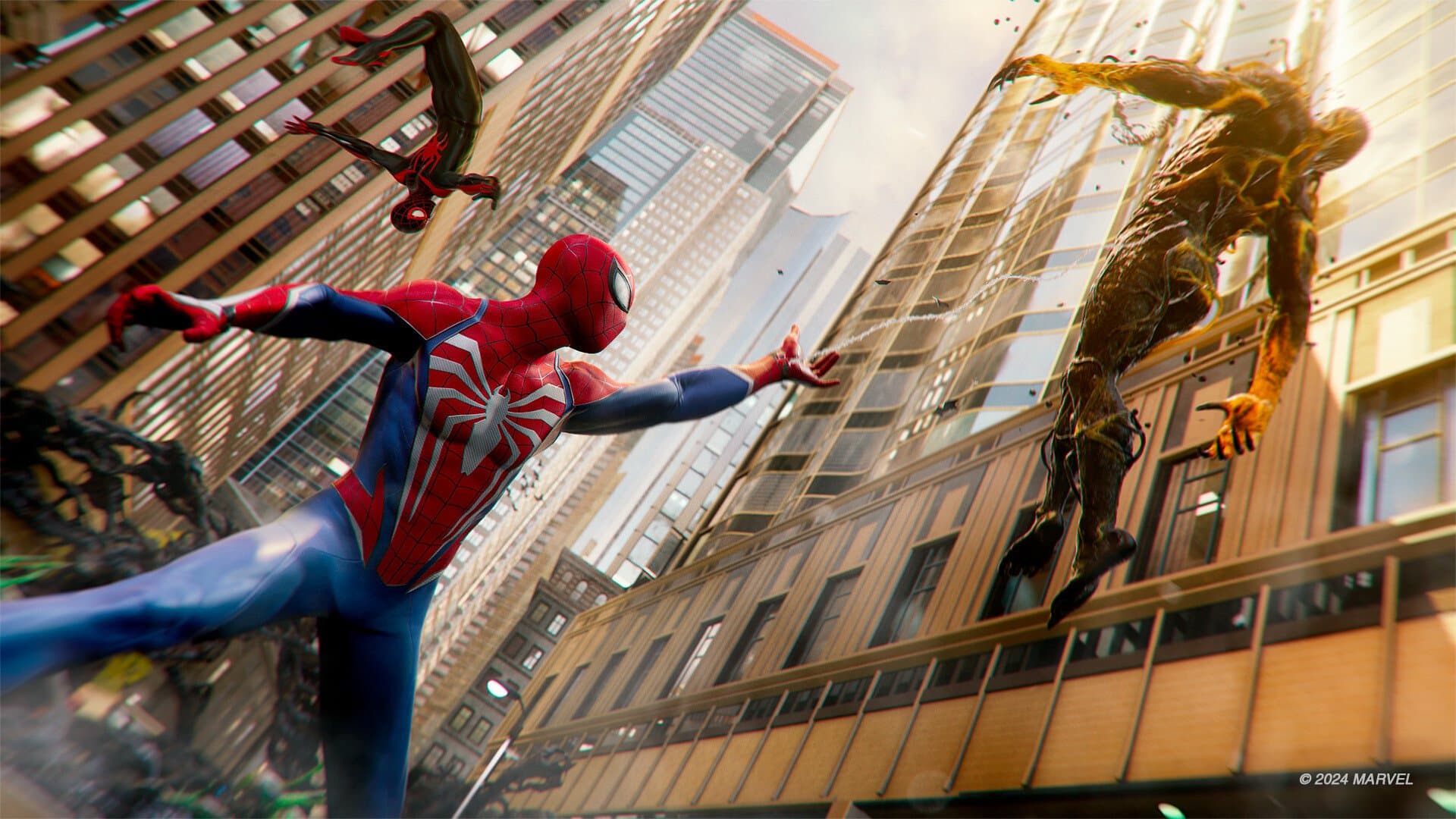 Marvel's Spider-Man 2 เวอร์ชั่น PC วางจำหน่าย 30 มกราคม 2025 มีการเปิดเผยฉบับต่างๆ และ Marvel ยืนยันว่าไม่มีการวางแผนเนื้อหาเรื่องราวใหม่