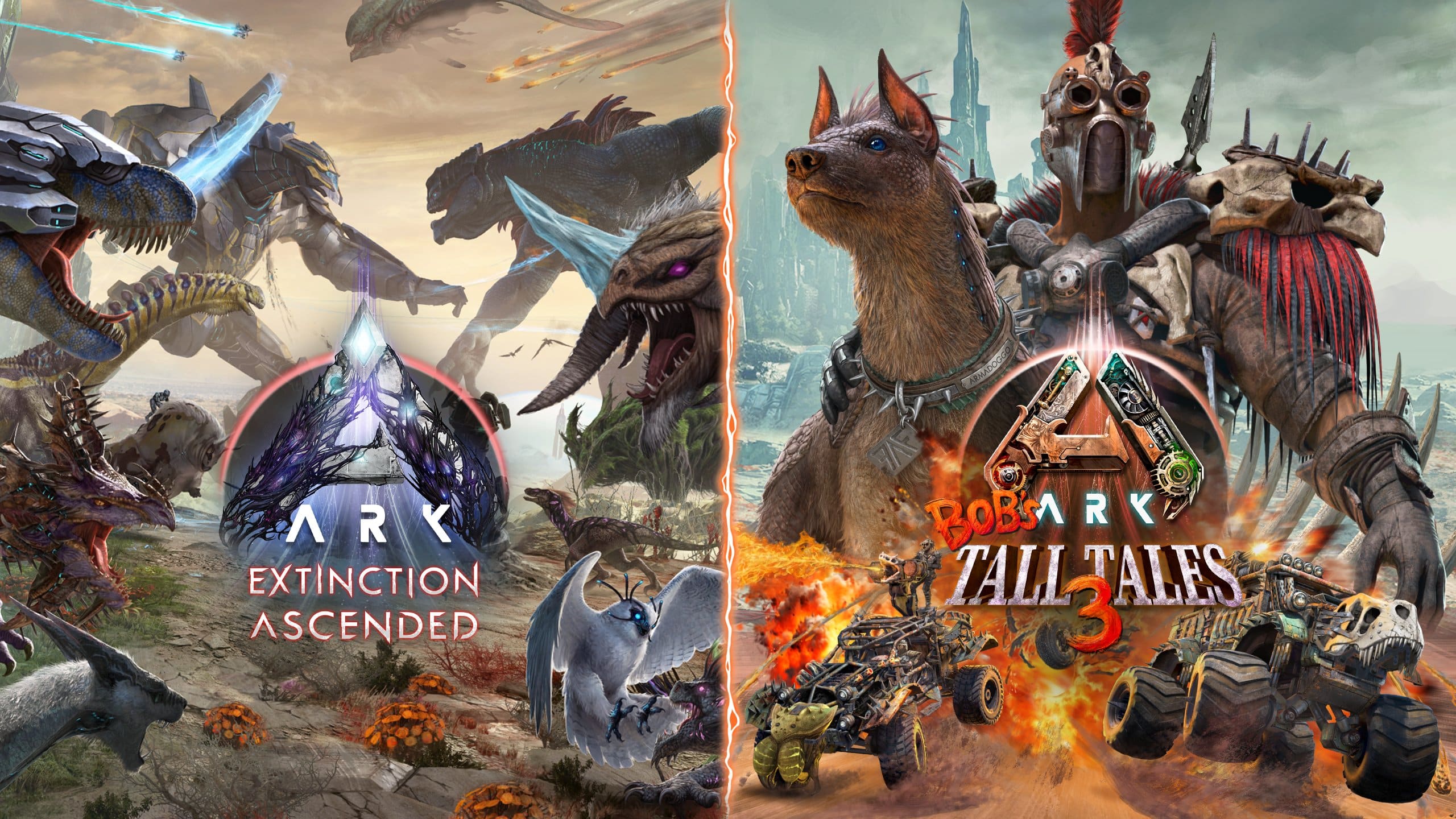 Ark Survival Ascended Patch 1.057.001 Dirilis untuk Extinction Ascended dan Bob's Tall Tales: Wasteland War