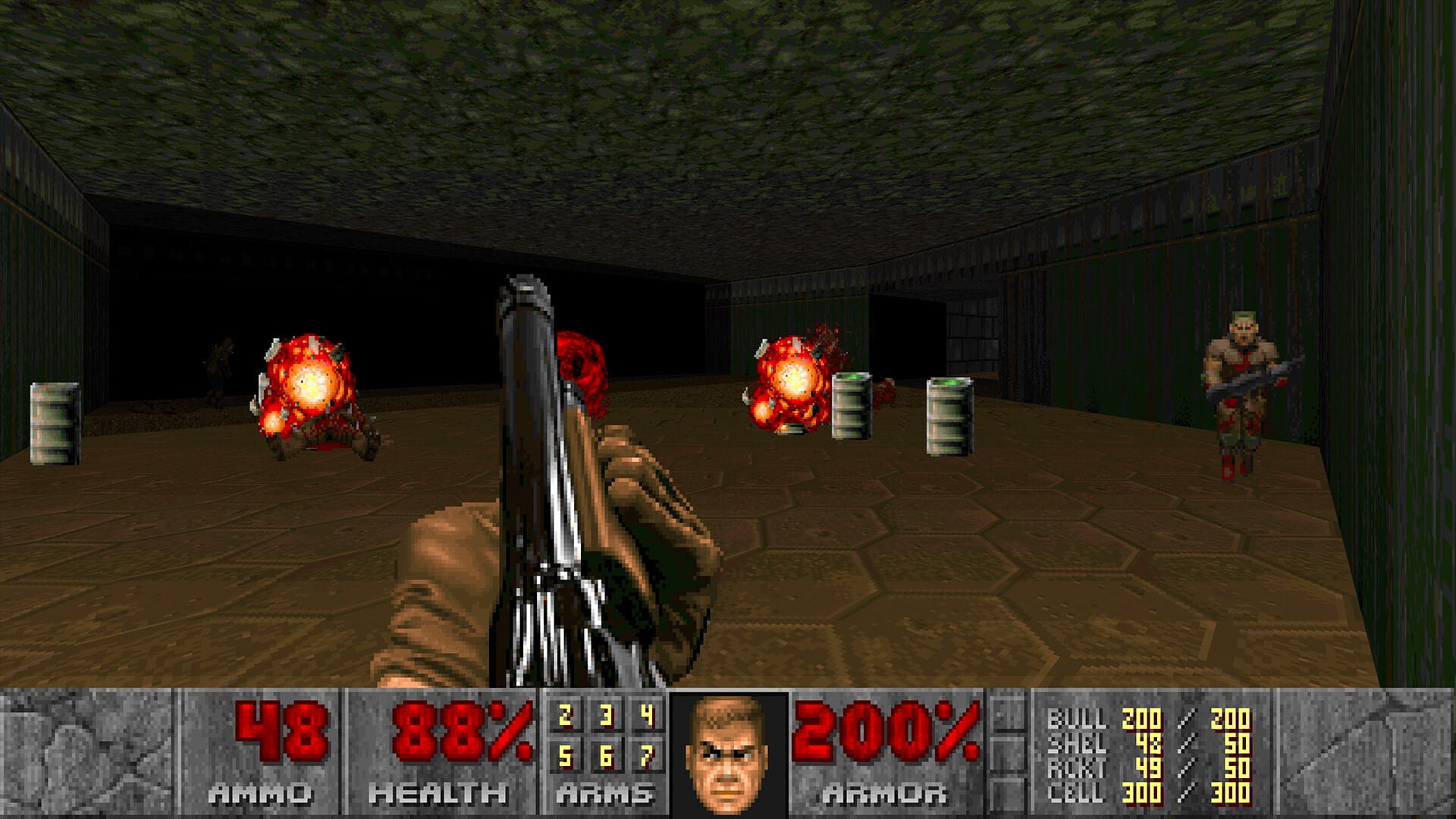 Doom + Doom 2 UPDATE 1.04 memberikan perubahan mod pada semua platform; Secara tidak sengaja menghapus versi dos