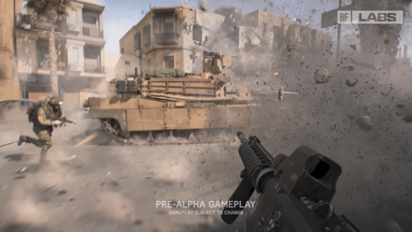 Battlefield Labs New Fitur Gameplay Tank, memberikan pandangan awal pada menu, layar pasukan, UI