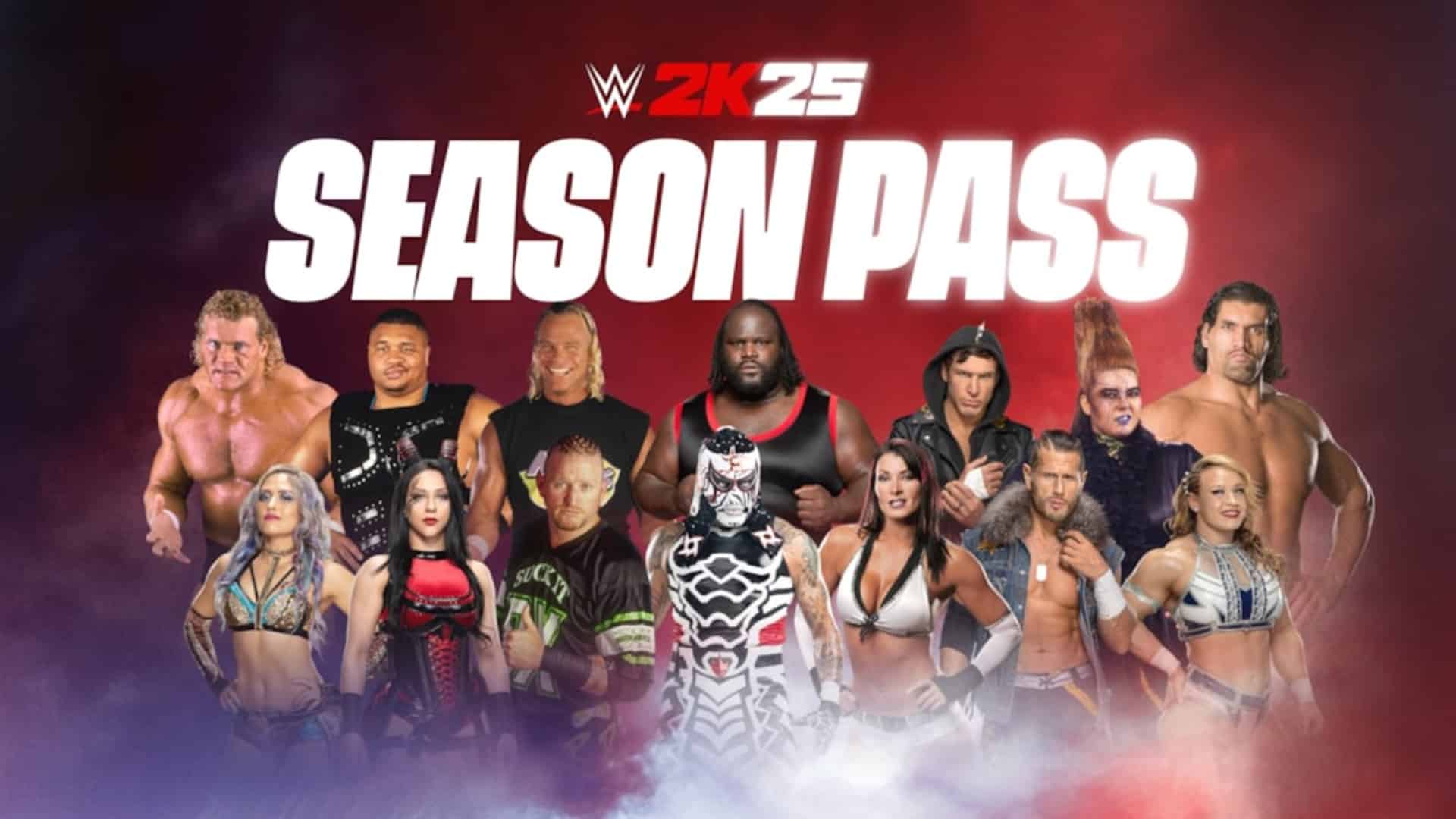 WWE 2K25赛季通行证和DLC路线图表计划大纲